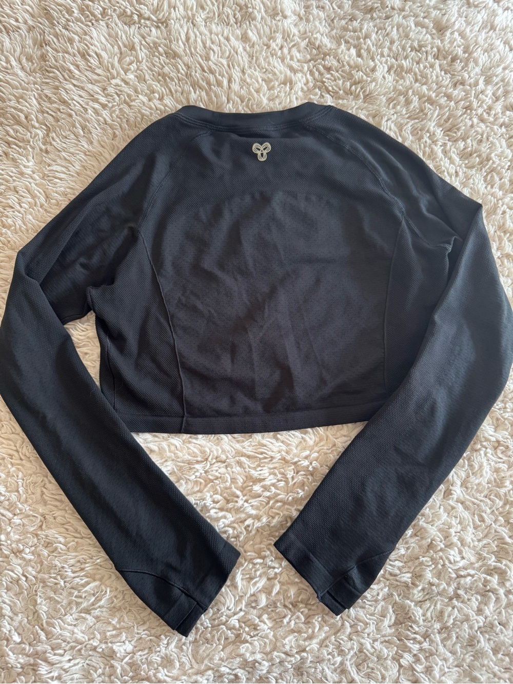 Aritzia long sleeve crop (swiftly material) - Picture 7 of 8